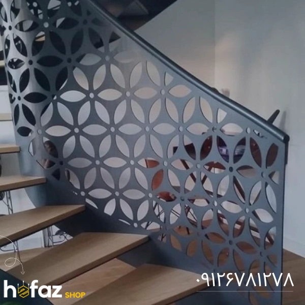 نرده راه پله پروفیلی: